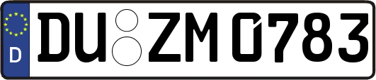 DU-ZM0783