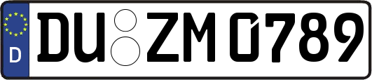 DU-ZM0789