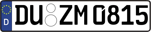 DU-ZM0815