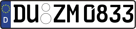 DU-ZM0833