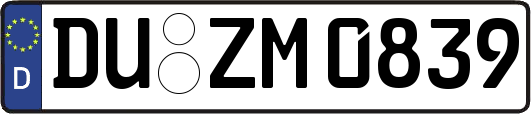 DU-ZM0839