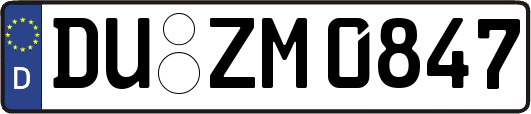 DU-ZM0847