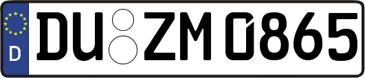 DU-ZM0865