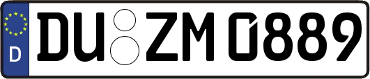 DU-ZM0889