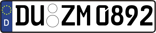 DU-ZM0892