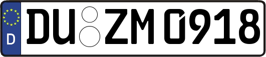 DU-ZM0918