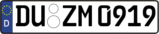 DU-ZM0919
