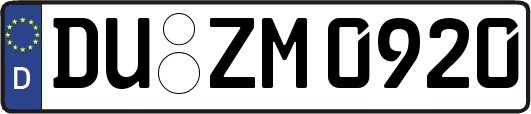 DU-ZM0920