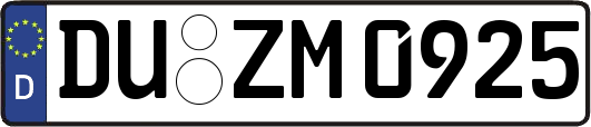 DU-ZM0925
