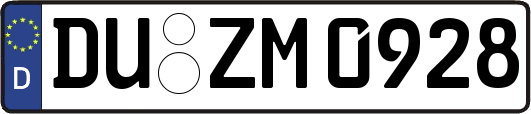DU-ZM0928
