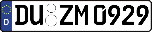 DU-ZM0929