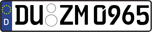 DU-ZM0965