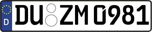 DU-ZM0981