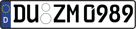 DU-ZM0989