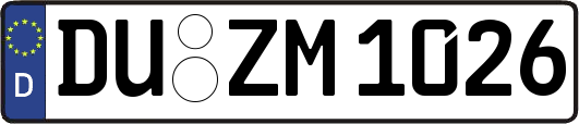 DU-ZM1026