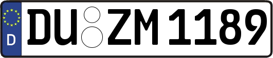DU-ZM1189