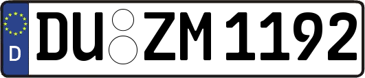 DU-ZM1192
