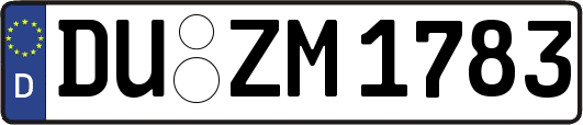 DU-ZM1783