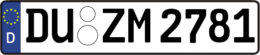 DU-ZM2781