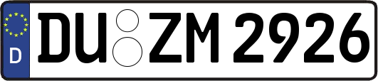 DU-ZM2926