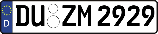 DU-ZM2929