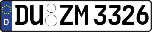 DU-ZM3326