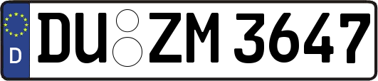 DU-ZM3647