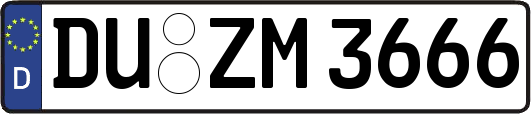 DU-ZM3666