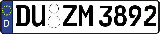 DU-ZM3892