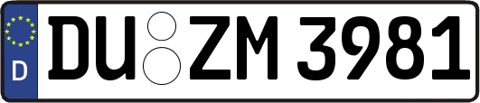 DU-ZM3981