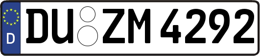 DU-ZM4292