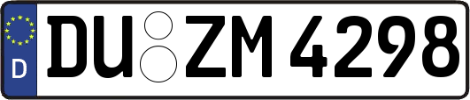 DU-ZM4298