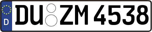 DU-ZM4538