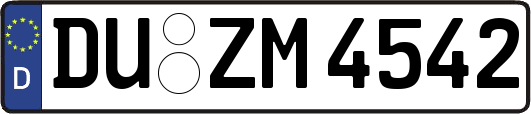 DU-ZM4542