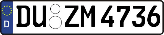 DU-ZM4736