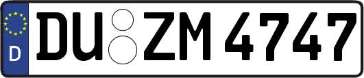 DU-ZM4747