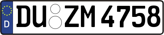 DU-ZM4758