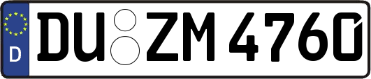 DU-ZM4760