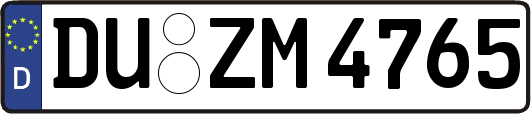 DU-ZM4765