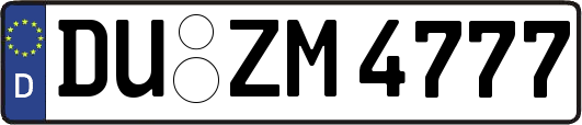 DU-ZM4777