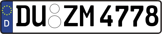 DU-ZM4778