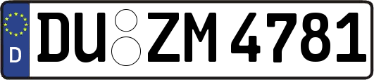 DU-ZM4781