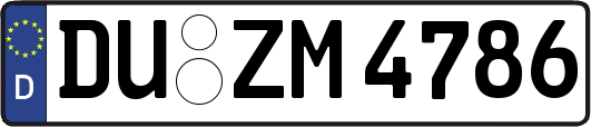 DU-ZM4786