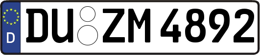 DU-ZM4892