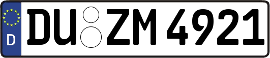 DU-ZM4921