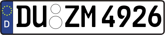 DU-ZM4926