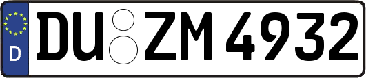 DU-ZM4932