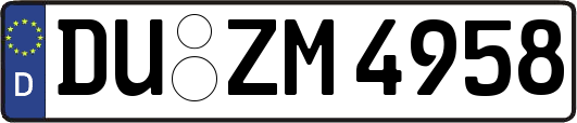 DU-ZM4958