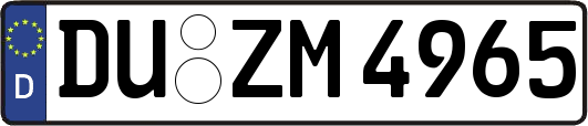 DU-ZM4965