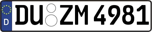 DU-ZM4981